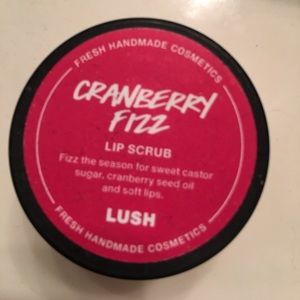 Lush Cosmetics Cranberry Fizz Lip Scrub